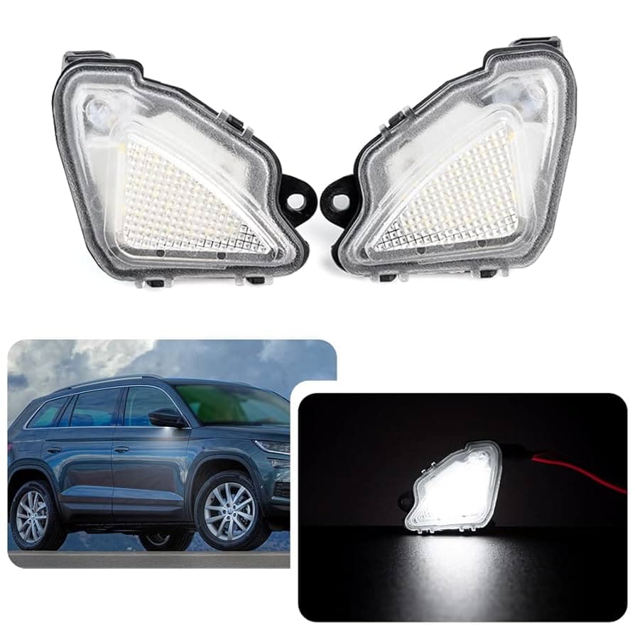 SKODA SUPERB - LED SPIEGELBELEUCHTUNG