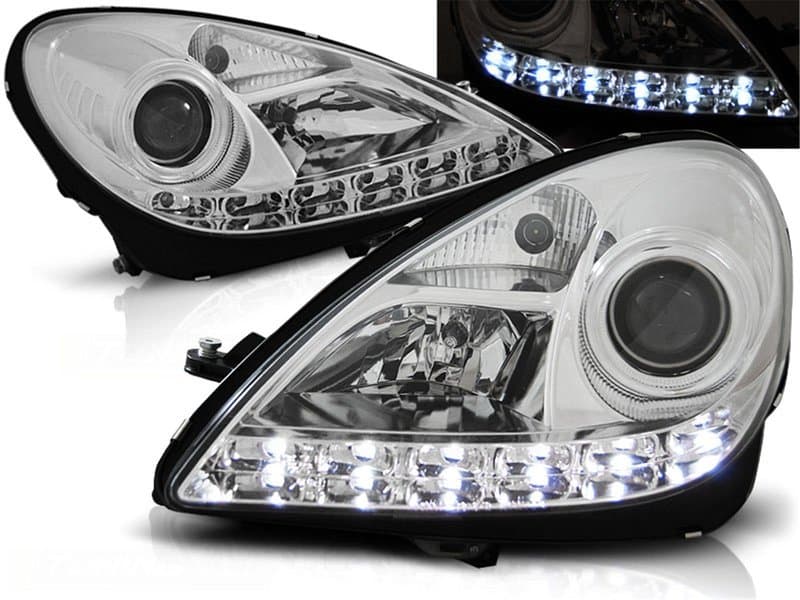 MERCEDES SLK - SCHEINWERFER LED TFL-OPTIK