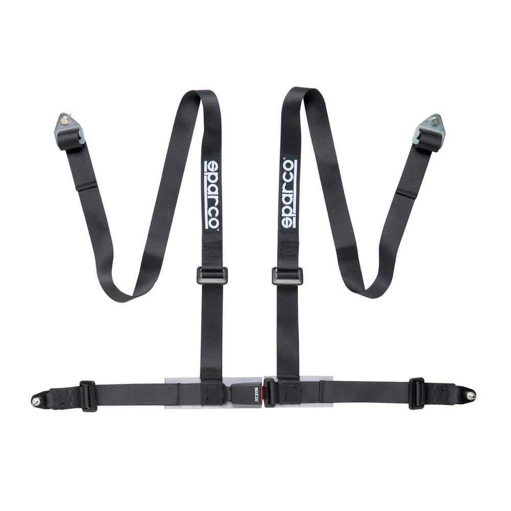 SPARCO 4 Punkt Tuning Gurt (ECE), schwarz