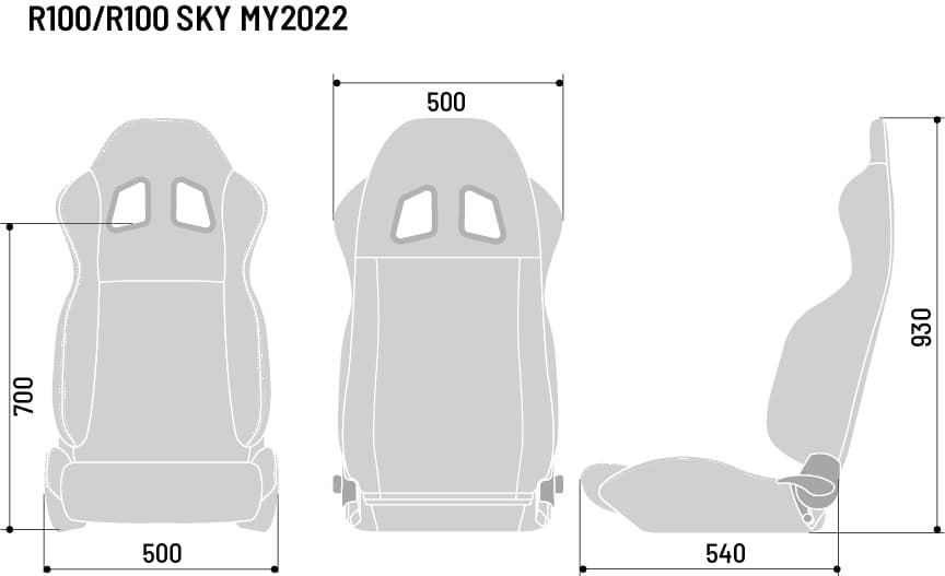 SPARCO TUNING SITZ R100 MY22 – Bild 3