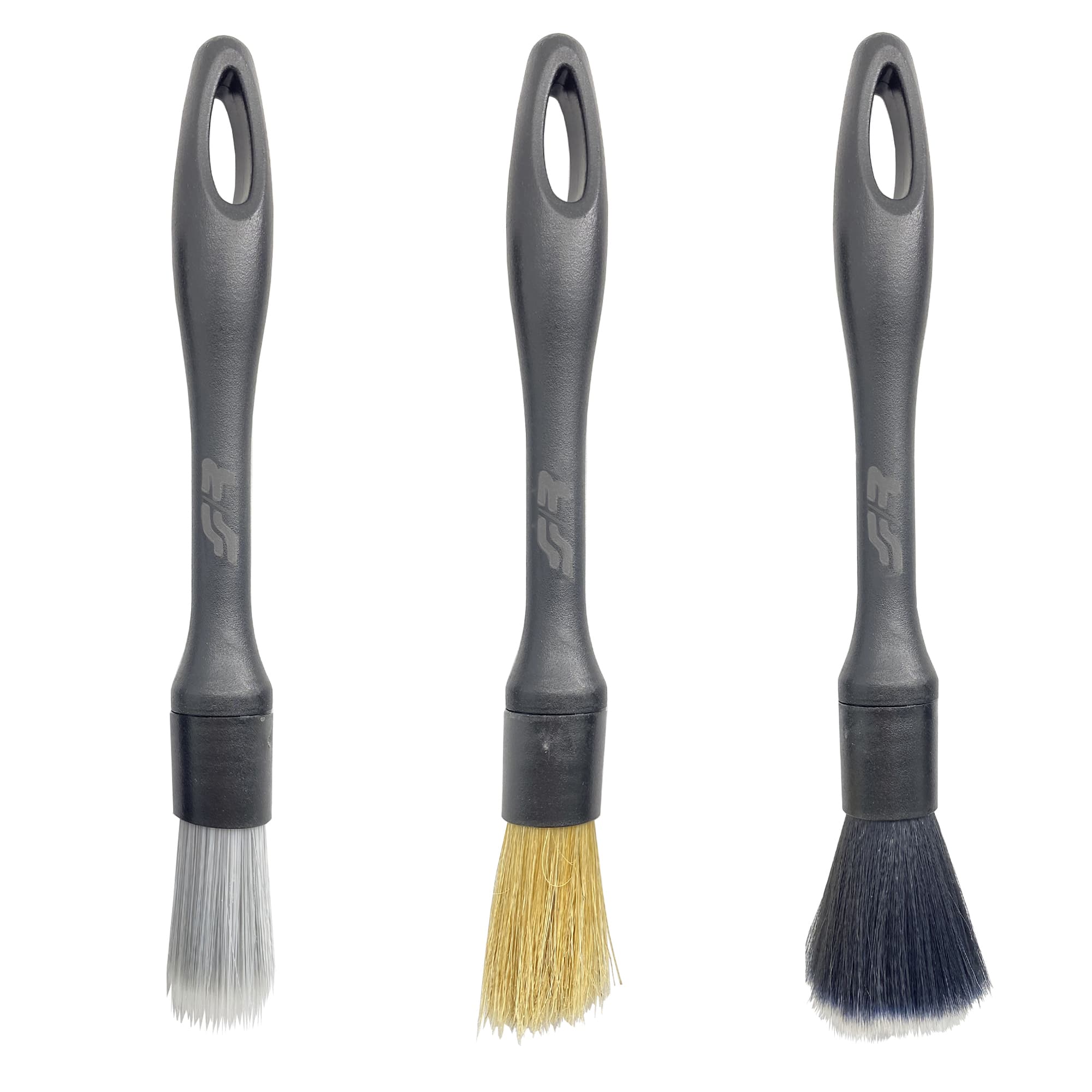 SIMONI RACING Autopflege Pinsel-Set 3teilig – Bild 2