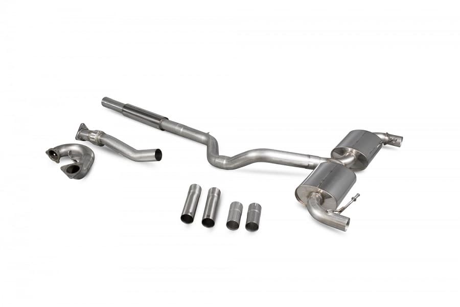 RENAULT CLIO 3 RS - DUPLEX AUSPUFF ANLAGE AB TURBO OHNE KAT