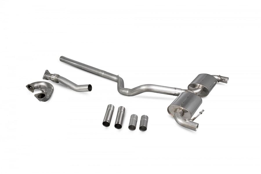 RENAULT CLIO 3 RS - DUPLEX AUSPUFF ANLAGE AB TURBO OHNE KAT