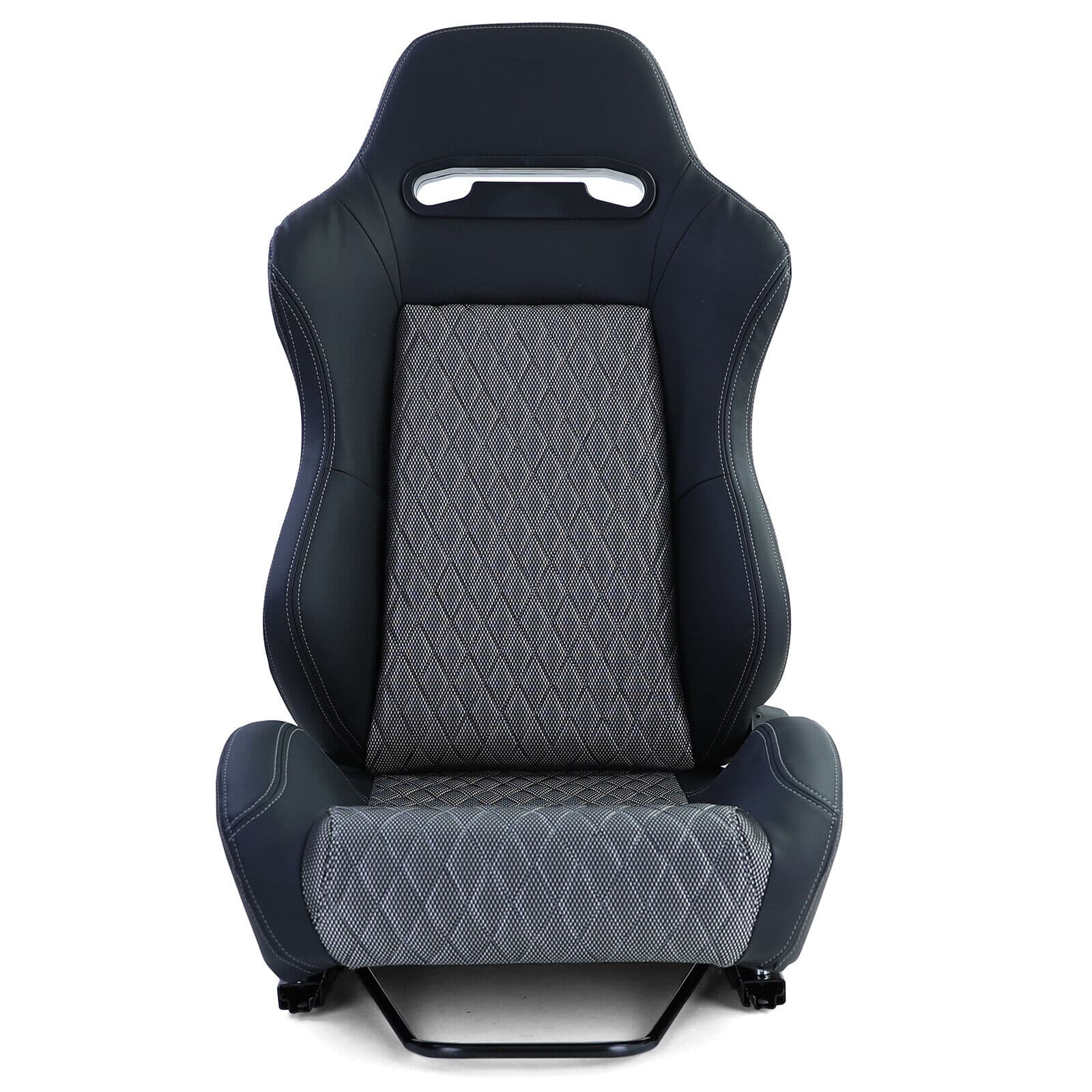 SPORTSITZ / SCHALENSITZ SCHWARZ SILBER