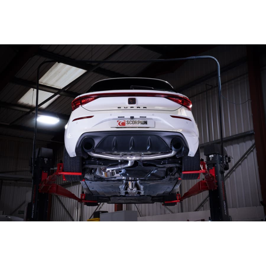 SEAT LEON CUPRA - SCORPION DUPLEX SPORTAUSPUFF ANLAGE AB OPF – Bild 2