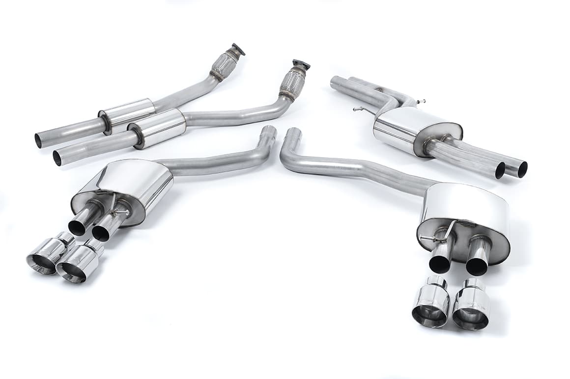 AUDI S7 - MILLTEK DUPLEX SPORTAUSPUFF ANLAGE Ø 70MM
