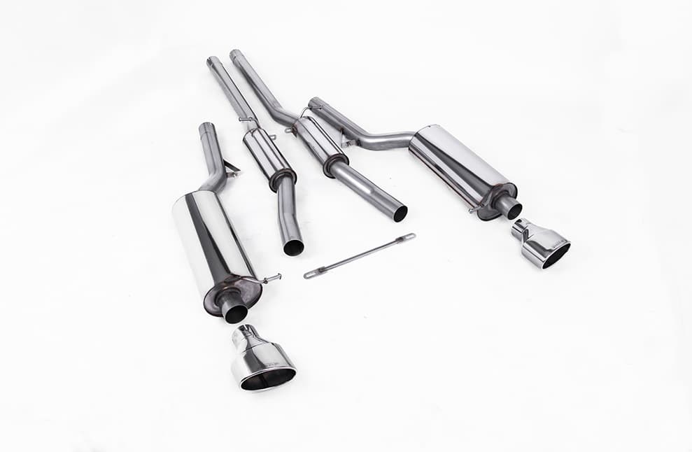AUDI RS6 - MILLTEK Ø 70MM DUPLEX SPORTAUSPUFF ANLAGE