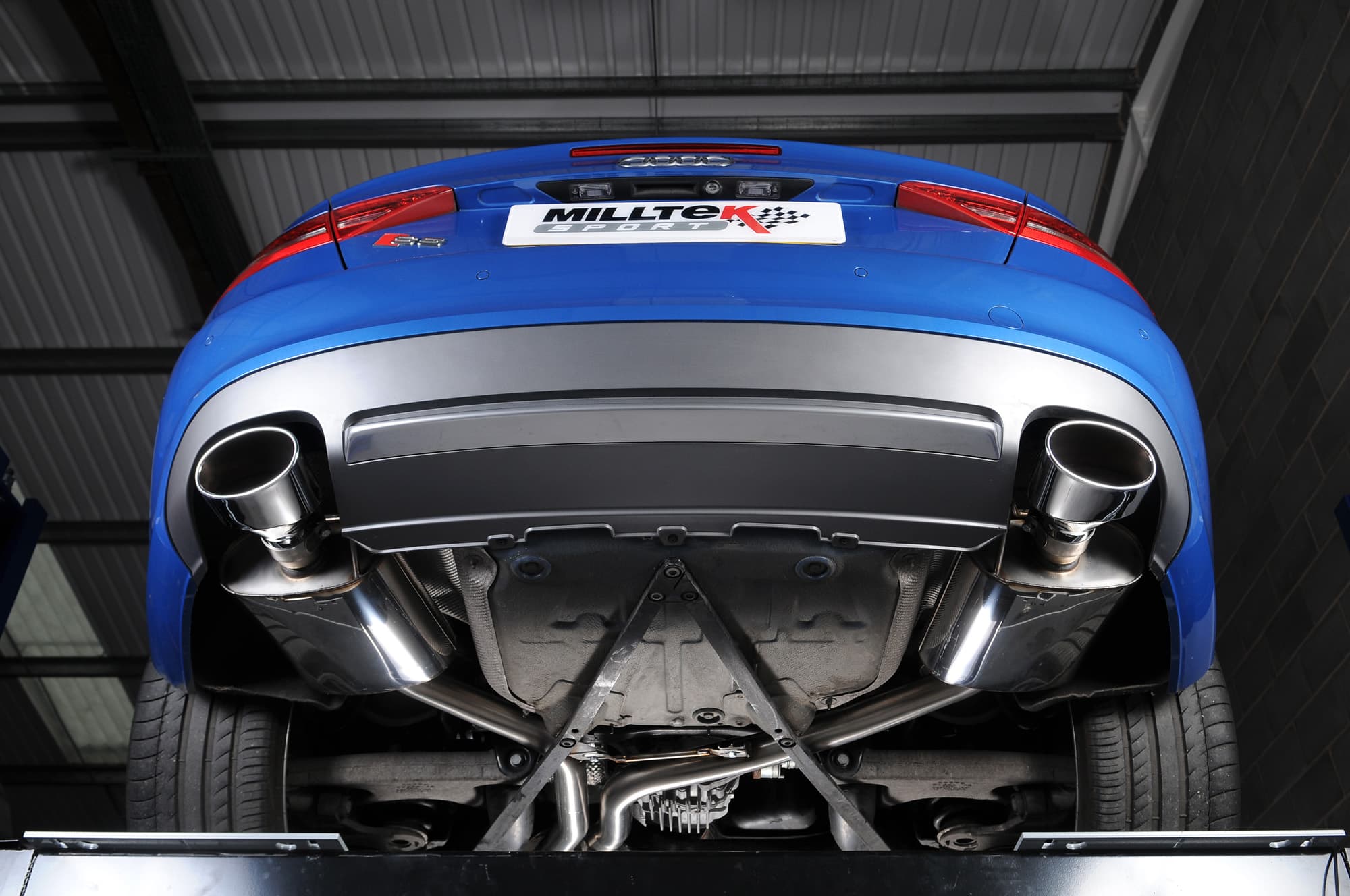 AUDI S5 COUPE - MILLTEK DUPLEX SPORTAUSPUFF ANLAGE AB KAT – Bild 4