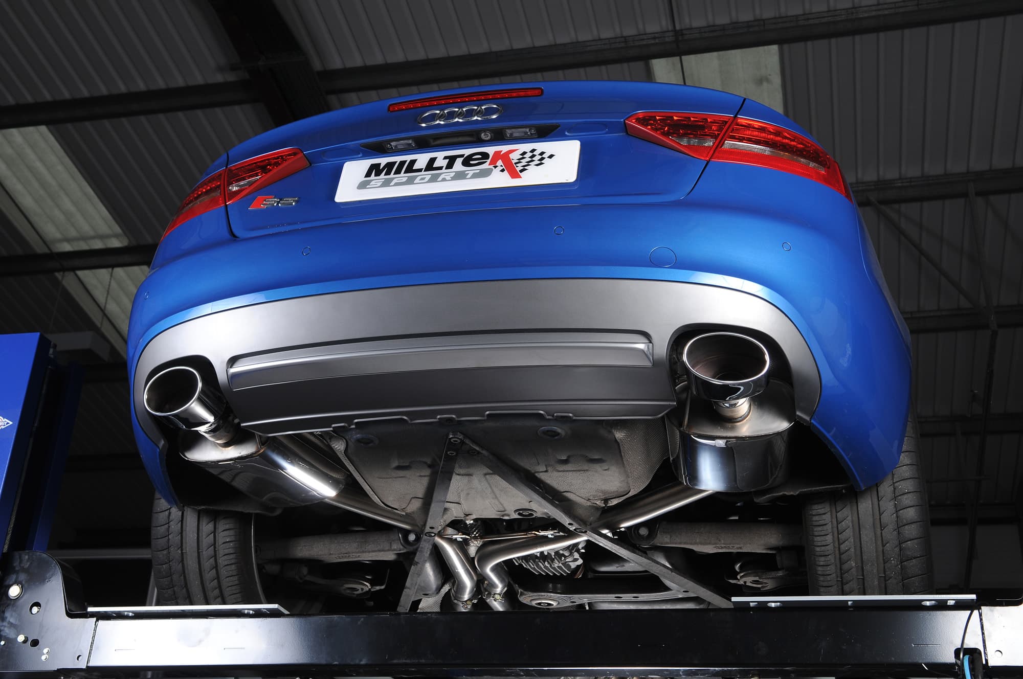 AUDI S5 COUPE - MILLTEK DUPLEX SPORTAUSPUFF ANLAGE AB KAT – Bild 5