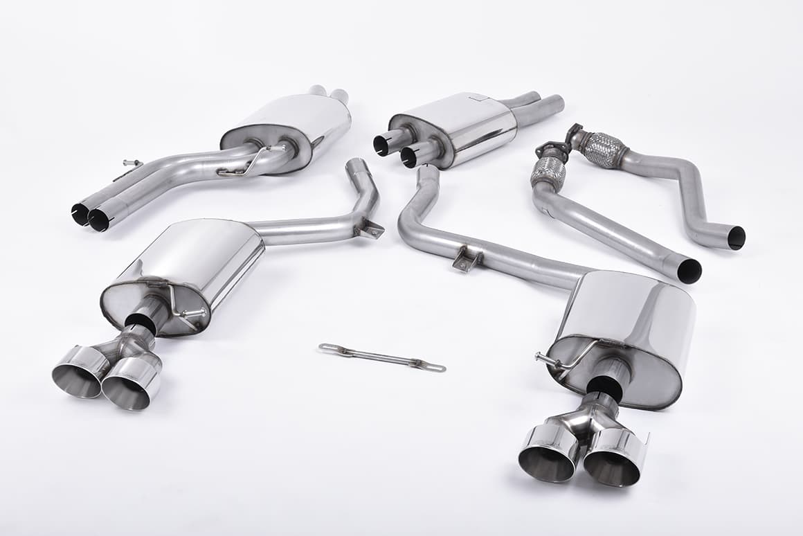 AUDI S4 - MILLTEK DUPLEX AUSPUFF ANLAGE AB KAT
