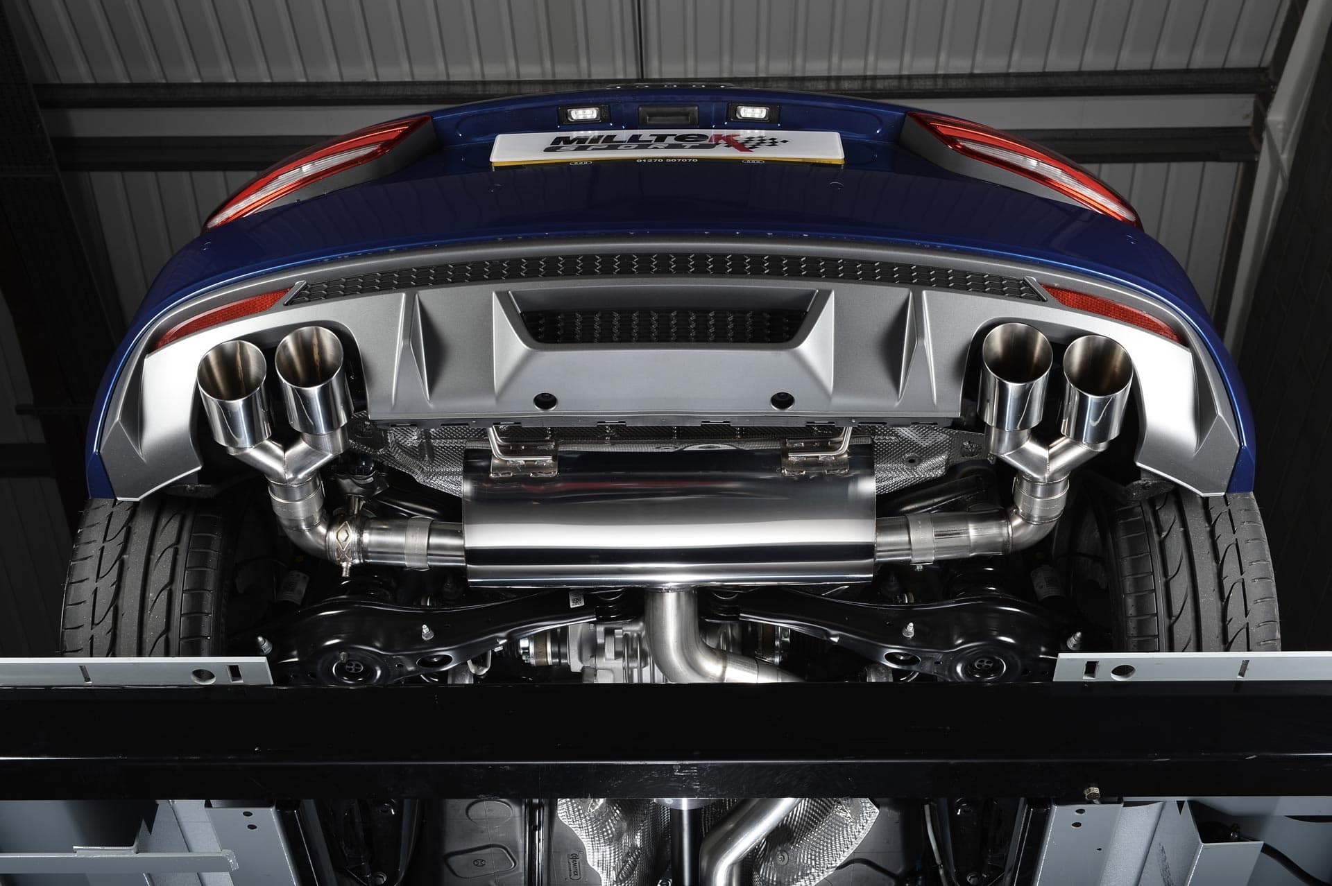 AUDI S1 - MILLTEK Ø 76MM DUPLEX SPORTAUSPUFF ANLAGE – Bild 2