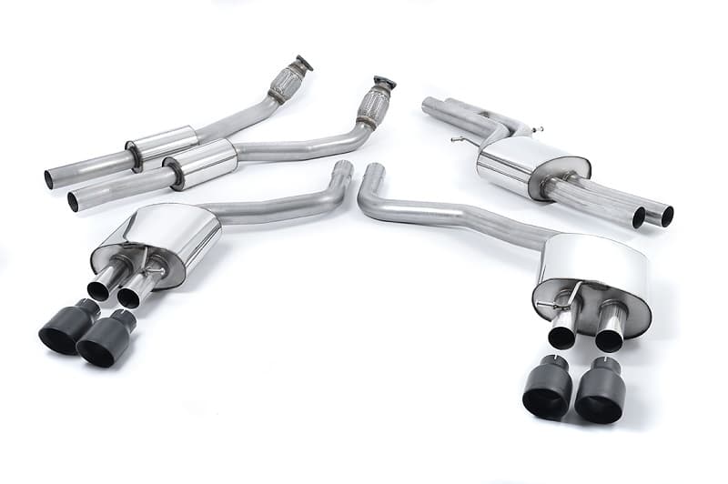 AUDI S7 - MILLTEK DUPLEX SPORTAUSPUFF ANLAGE Ø 70MM