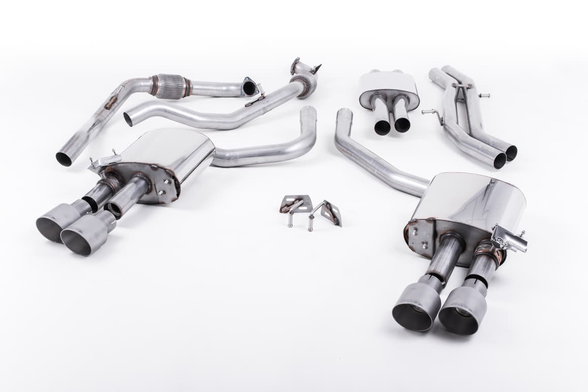 AUDI S5 SPORTBACK - MILLTEK DUPLEX AUSPUFF ANLAGE AB KAT