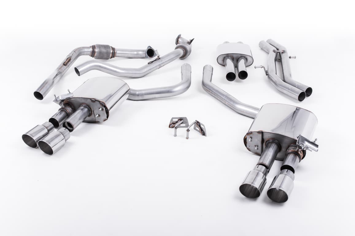 AUDI S4 - MILLTEK DUPLEX AUSPUFF ANLAGE AB KAT