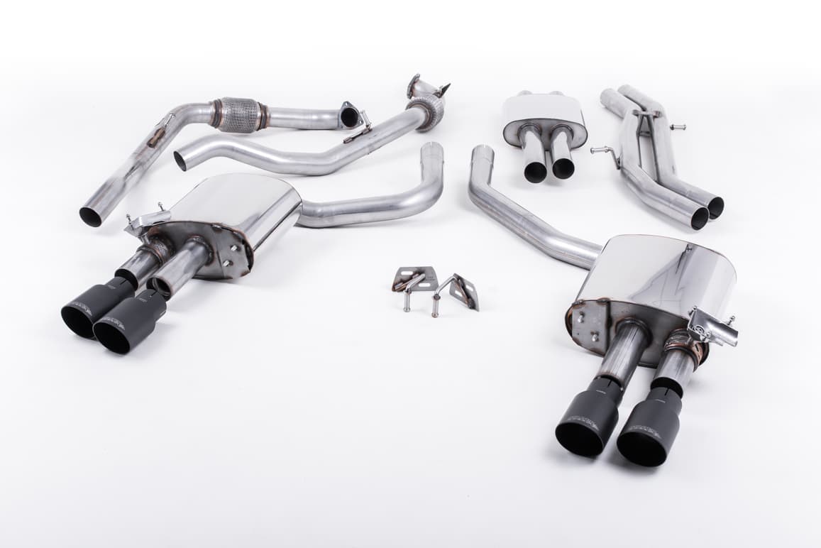 AUDI S4 - DUPLEX AUSPUFF ANLAGE AB KATALYSATOR