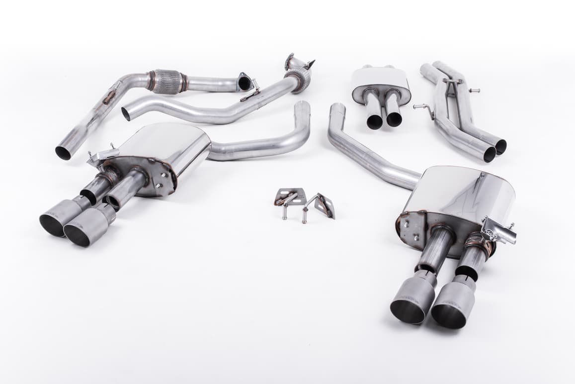 AUDI S4 - DUPLEX AUSPUFF ANLAGE AB KATALYSATOR