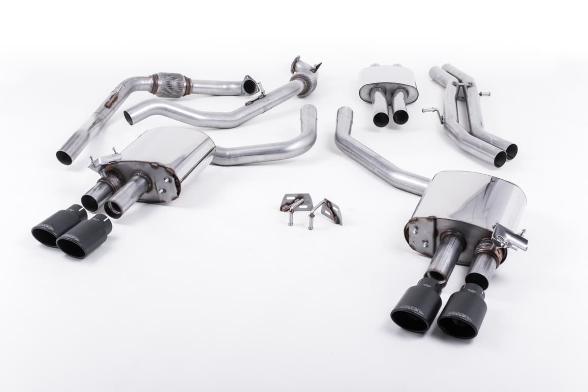 AUDI S5 SPORTBACK - MILLTEK DUPLEX AUSPUFF ANLAGE AB KAT