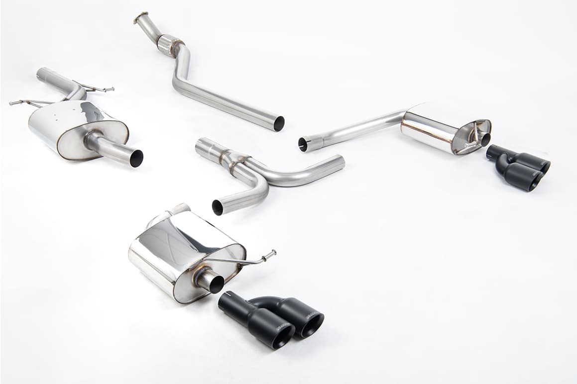 AUDI A4 - MILLTEK DUPLEX AUSPUFF ANLAGE AB KATALYSATOR