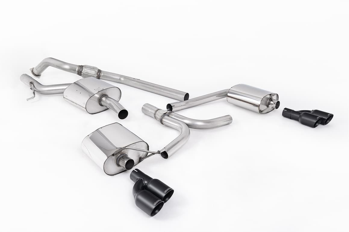 AUDI A4 - MILLTEK DUPLEX AUSPUFF ANLAGE AB KATALYSATOR
