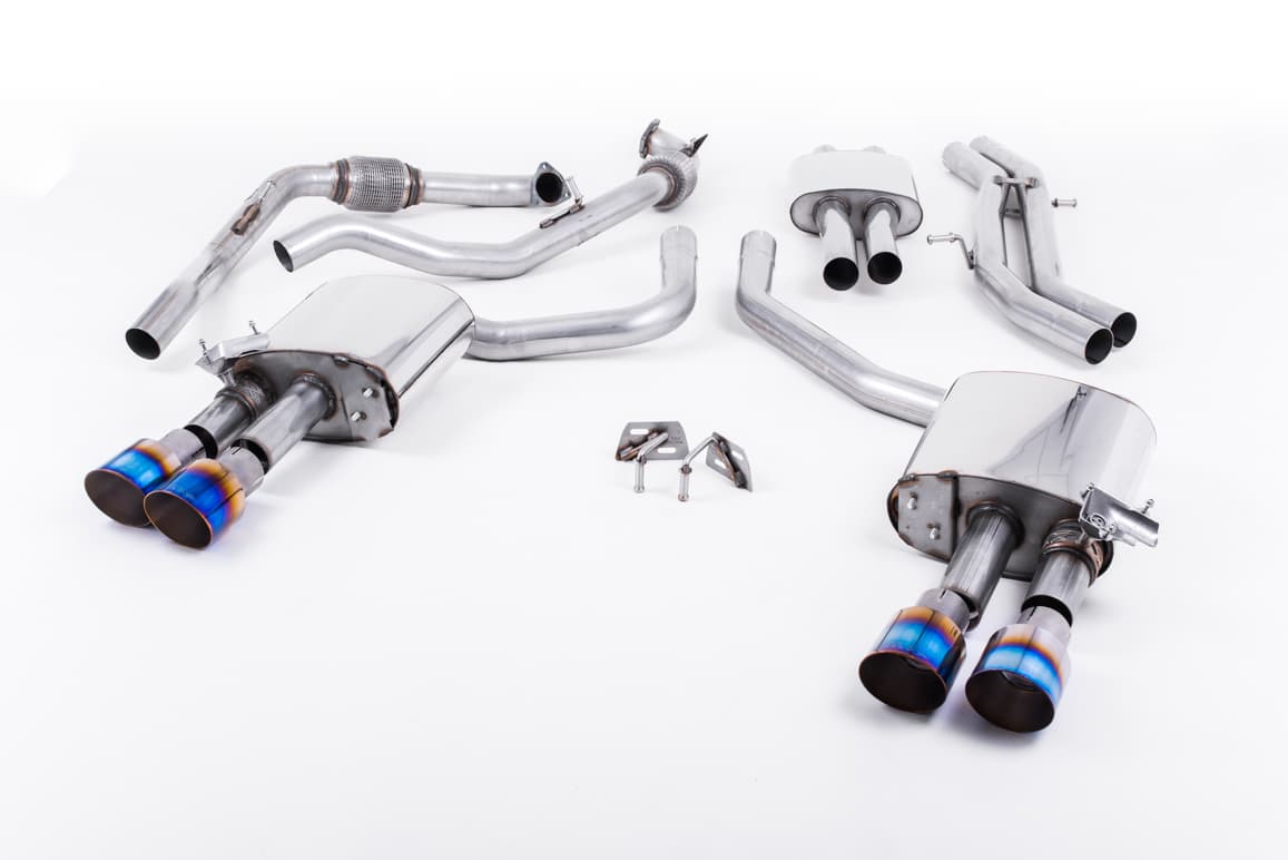 AUDI S4 - MILLTEK DUPLEX AUSPUFF ANLAGE AB KAT