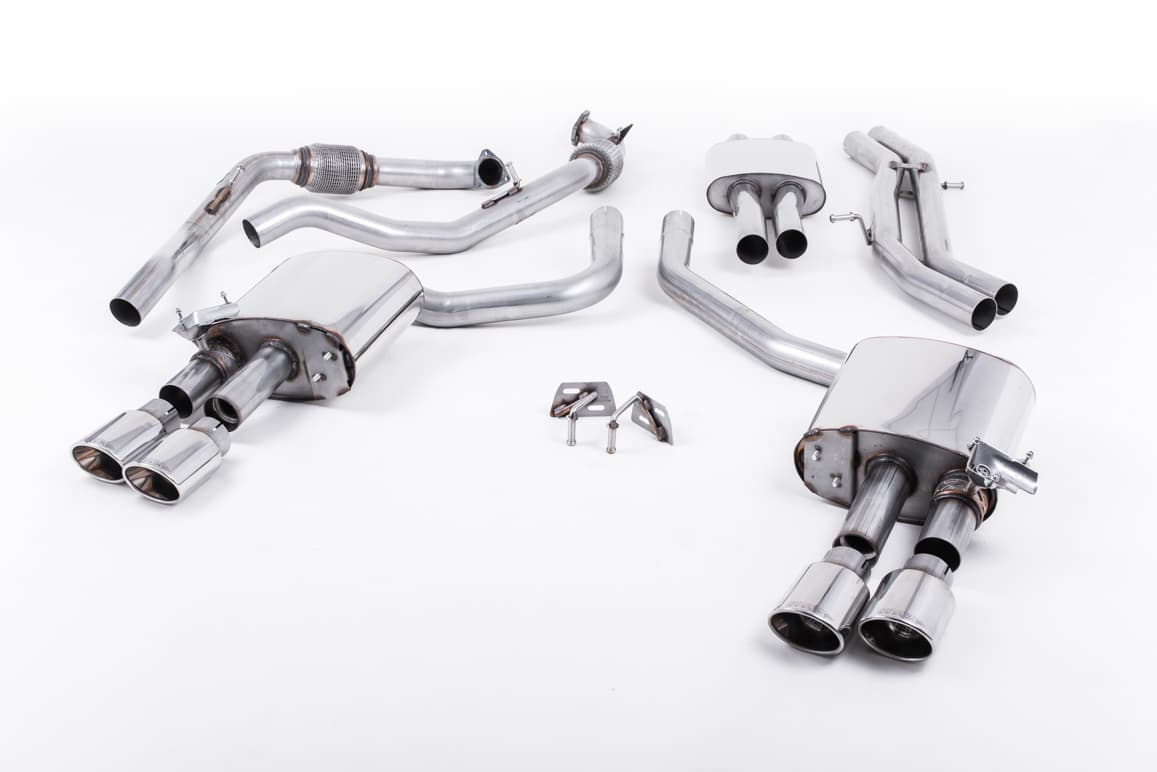 AUDI S4 - MILLTEK DUPLEX AUSPUFF ANLAGE AB KAT
