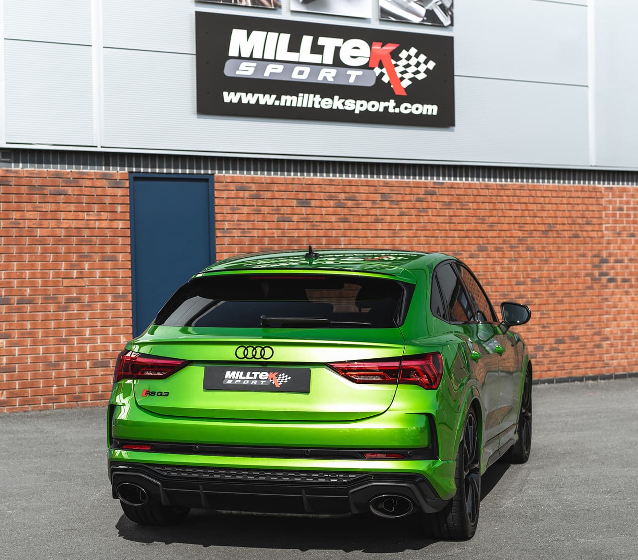 AUDI RS Q3 - MILLTEK DUPLEX SPORTAUSPUFF ANLAGE AB OPF – Bild 2