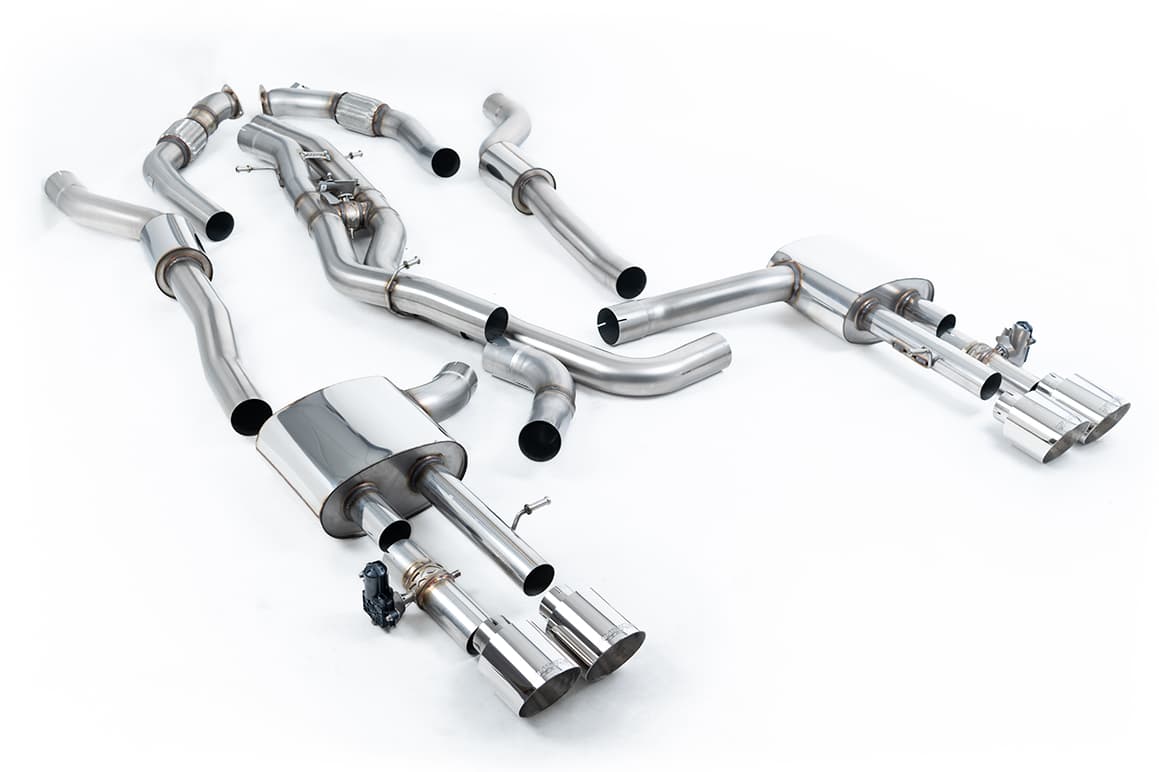 AUDI S8 - MILLTEK DUPLEX SPORTAUSPUFF ANLAGE AB OPF