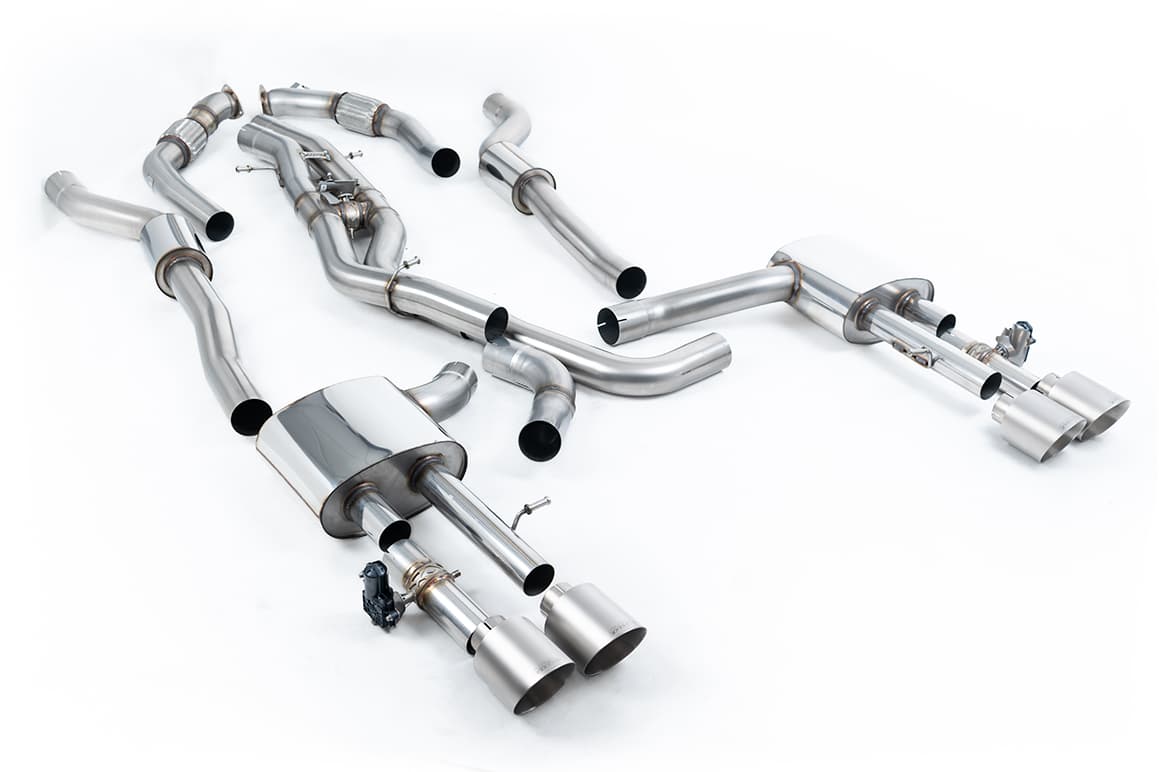 AUDI S8 - MILLTEK DUPLEX SPORTAUSPUFF ANLAGE AB OPF