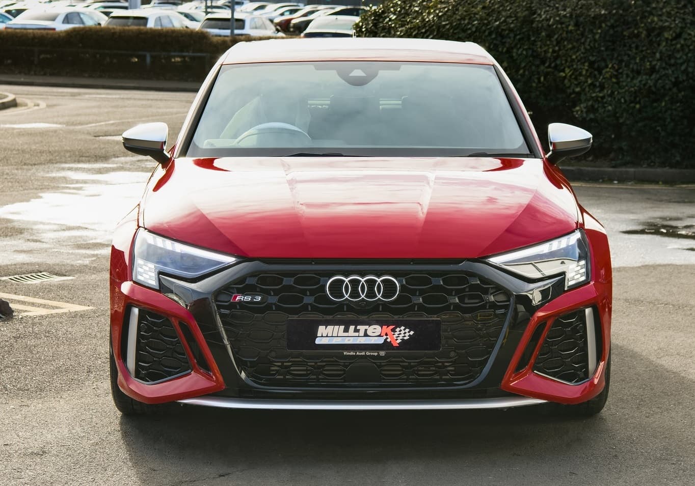 AUDI RS3 LIMOUSINE - MILLTEK DUPLEX SPORTAUSPUFF ANLAGE AB OPF – Bild 2