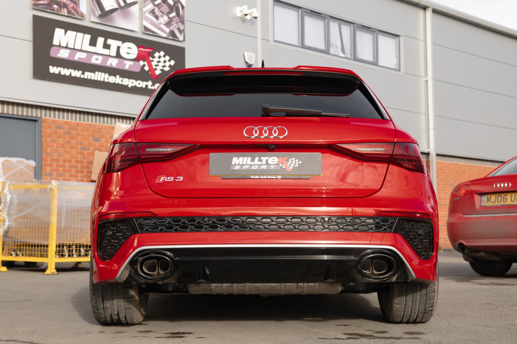 AUDI RS3 SPORTBACK - MILLTEK DUPLEX SPORTAUSPUFF ANLAGE AB OPF – Bild 3
