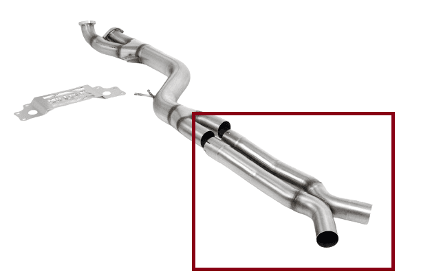 BMW M2 - MILLTEK X-PIPE CENTRE SECTION