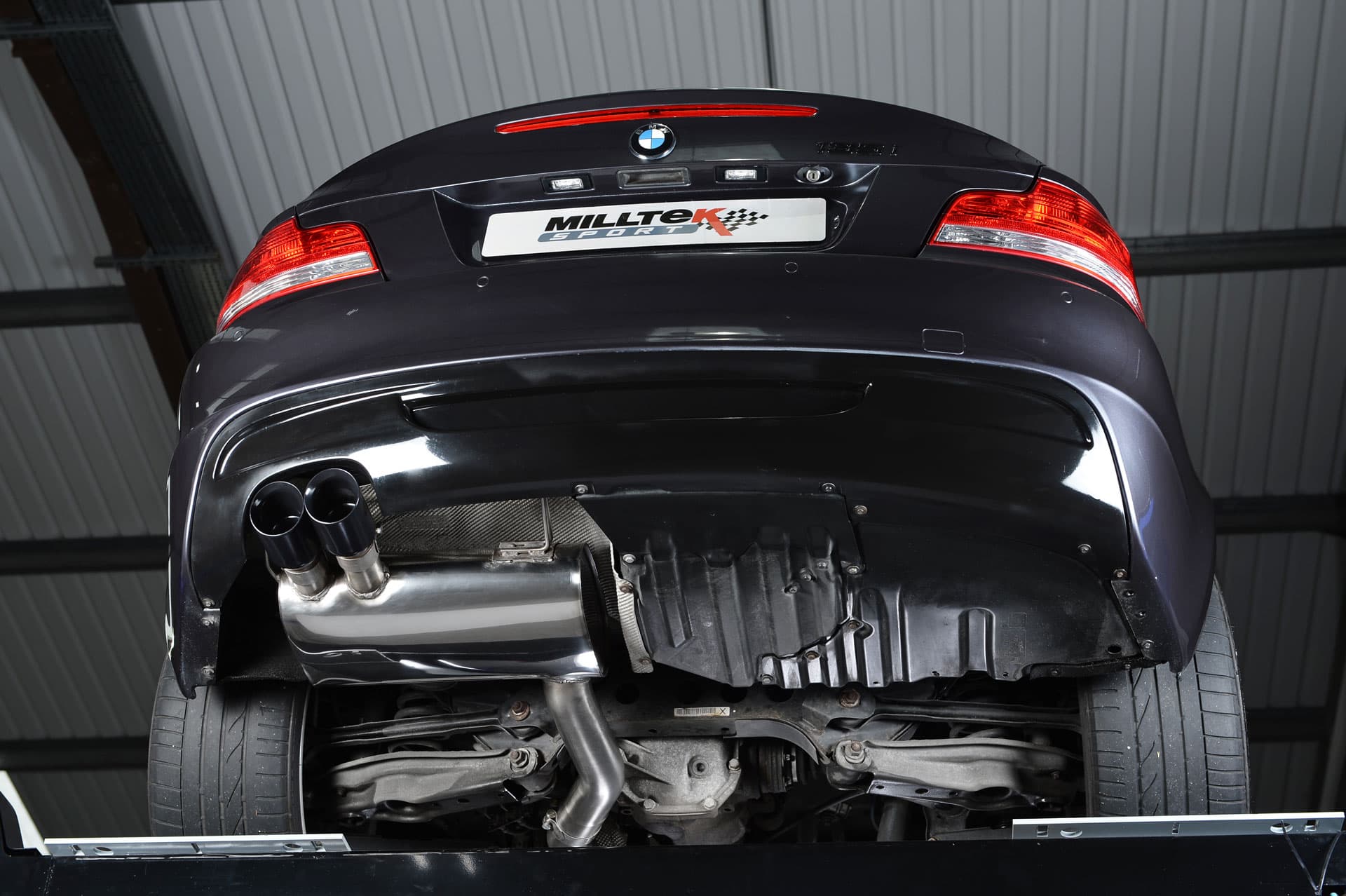 BMW 135i - MILLTEK SPORTAUSPUFF ANLAGE AB KAT – Bild 2