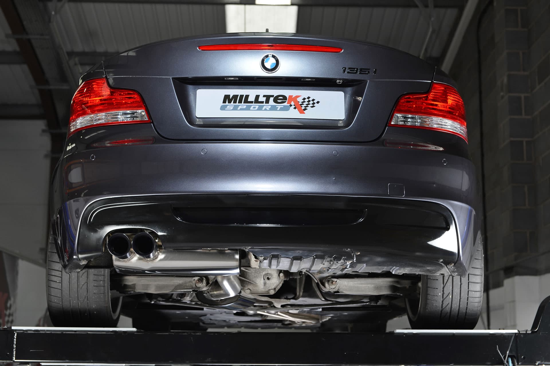 BMW 135i - MILLTEK SPORTAUSPUFF ANLAGE AB KAT – Bild 3