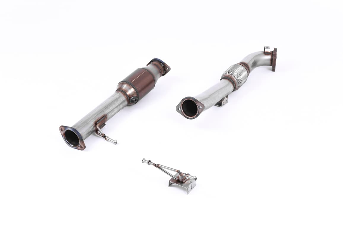 FORD FOCUS RS - MILLTEK DOWNPIPE MIT SPORT KATALYSATOR