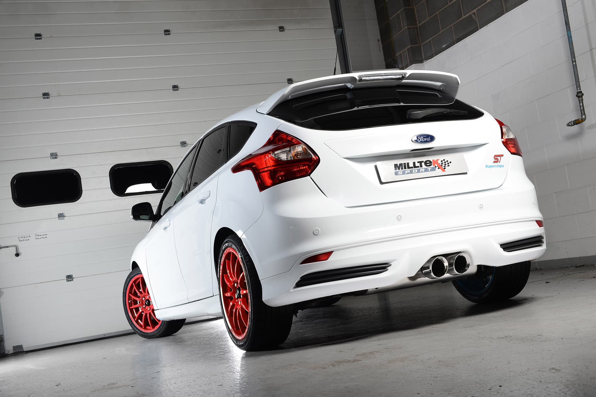 FORD FOCUS ST - MILLTEK Ø 76MM AUSPUFF ANLAGE AB KATALYSATOR – Bild 3
