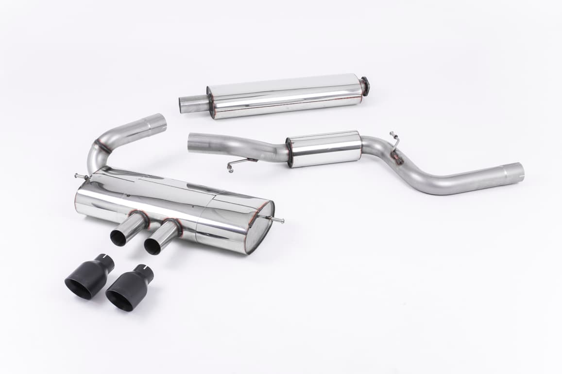 FORD FOCUS ST - MILLTEK Ø 76MM AUSPUFF ANLAGE AB KATALYSATOR – Milltek