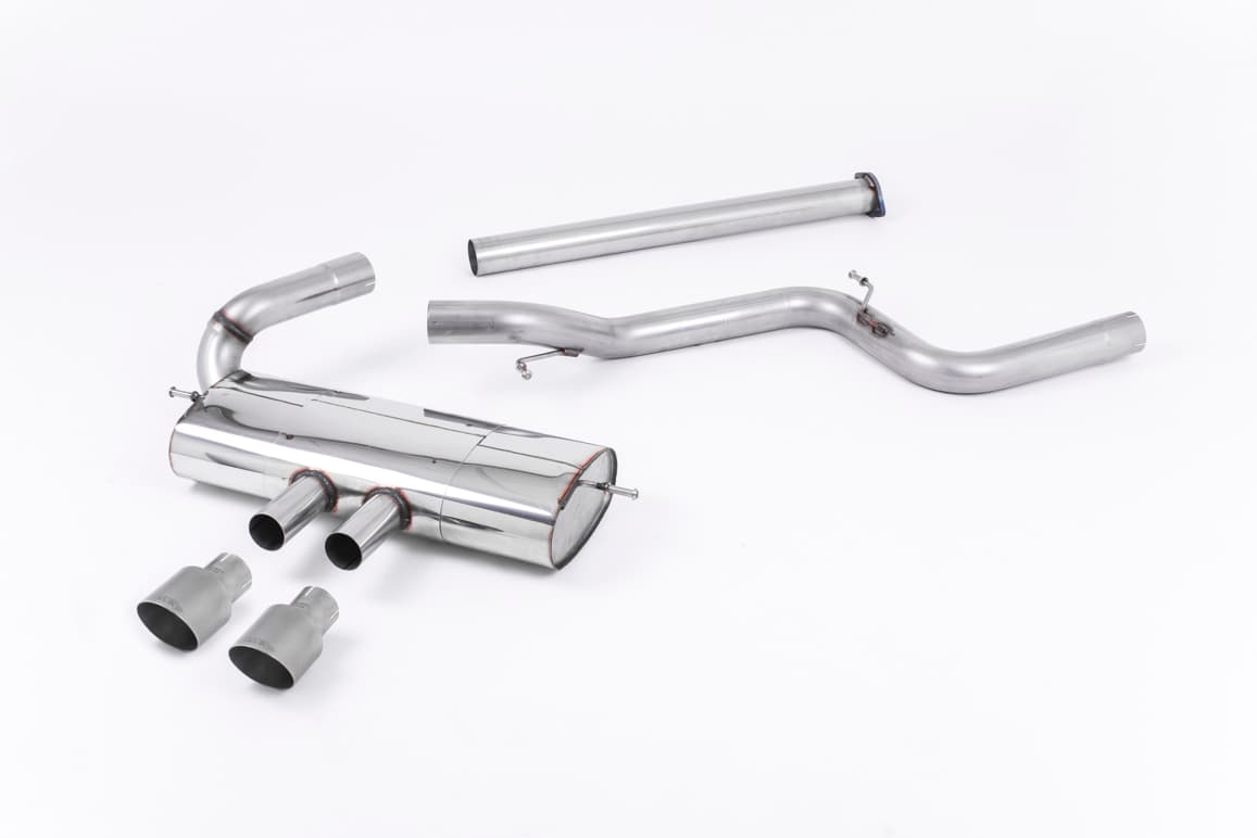 FORD FOCUS ST - MILLTEK Ø 76MM AUSPUFF ANLAGE AB KATALYSATOR – Milltek