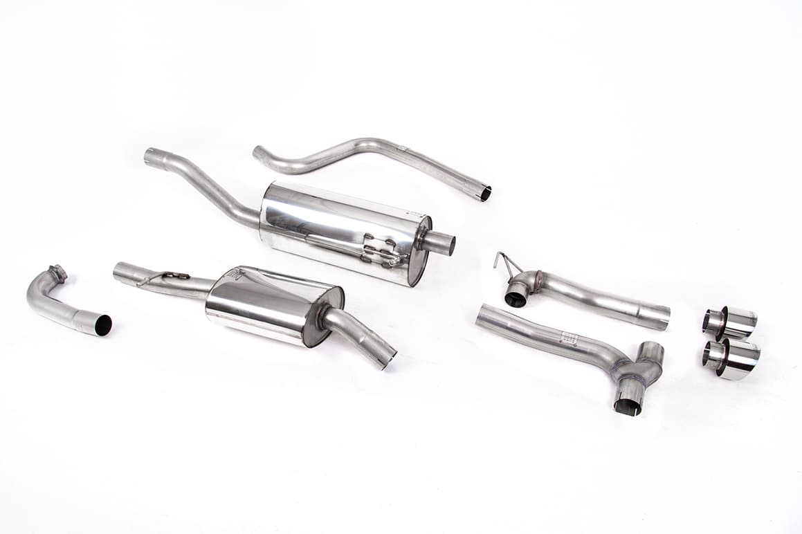 FORD FIESTA ST-LINE - MILLTEK DUPLEX AUSPUFF ANLAGE AB KATALYSATOR & MAXTON DIFFUSOR – Milltek