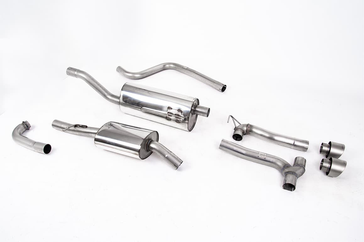 FORD FIESTA ST-LINE - MILLTEK DUPLEX AUSPUFF ANLAGE AB KATALYSATOR & MAXTON DIFFUSOR – Milltek