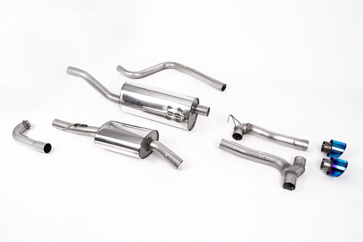 FORD FIESTA ST-LINE - MILLTEK DUPLEX AUSPUFF ANLAGE AB KATALYSATOR & MAXTON DIFFUSOR – Milltek
