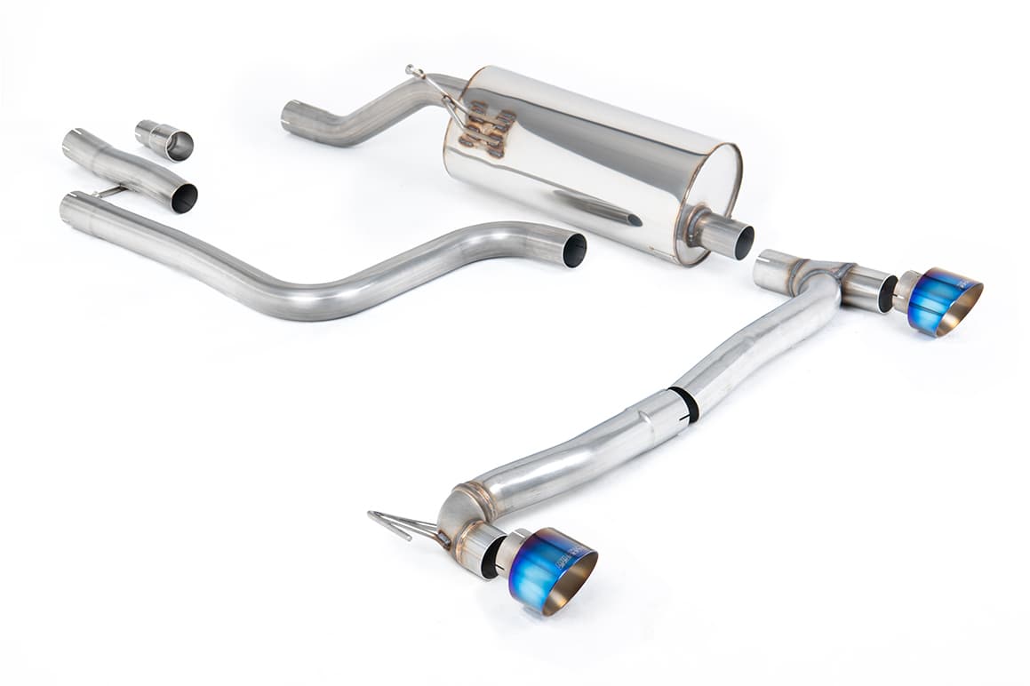 FORD FIESTA ST-LINE - MILLTEK DUPLEX SPORT AUSPUFF ANLAGE AB OPF & MAXTON DESIGN DIFFUSOR – Milltek