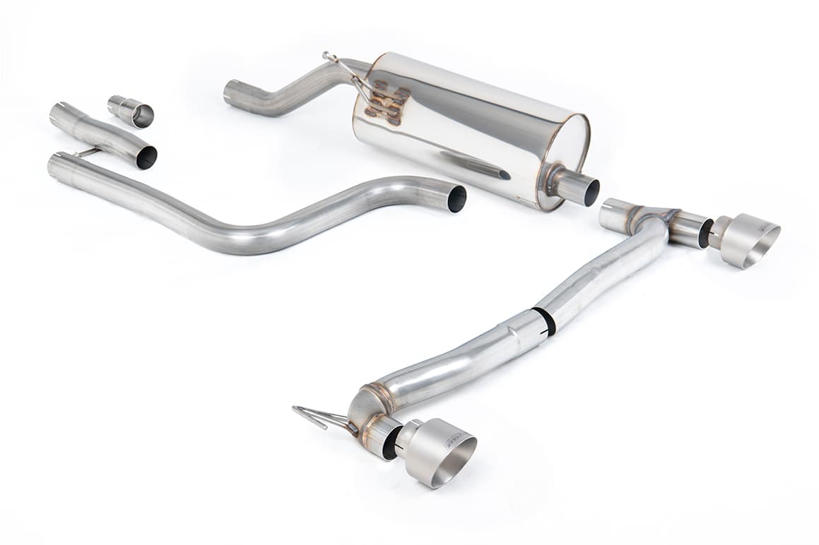 FORD FIESTA ST-LINE - MILLTEK DUPLEX SPORT AUSPUFF ANLAGE AB OPF & MAXTON DESIGN DIFFUSOR – Milltek