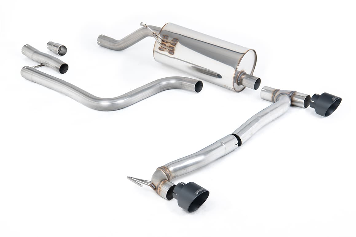 FORD FIESTA ST-LINE - MILLTEK DUPLEX SPORT AUSPUFF ANLAGE AB OPF & MAXTON DESIGN DIFFUSOR – Milltek