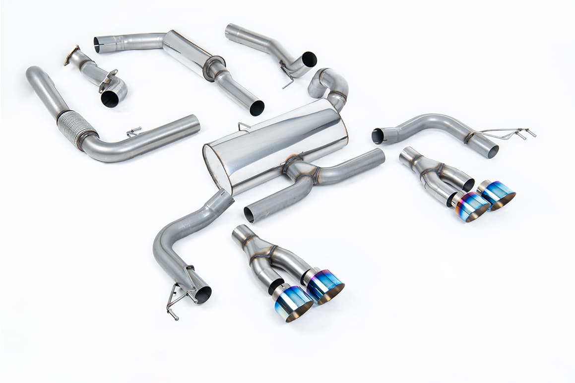 HONDA CIVIC TYPE R - MILLTEK DUPLEX SPORTAUSPUFF ANLAGE AB KAT – Milltek