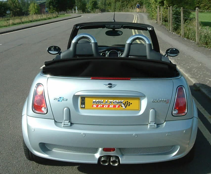MINI COOPER S CABRIO - MILLTEK AUSPUFF ANLAGE AB KATALYSATOR – Bild 2