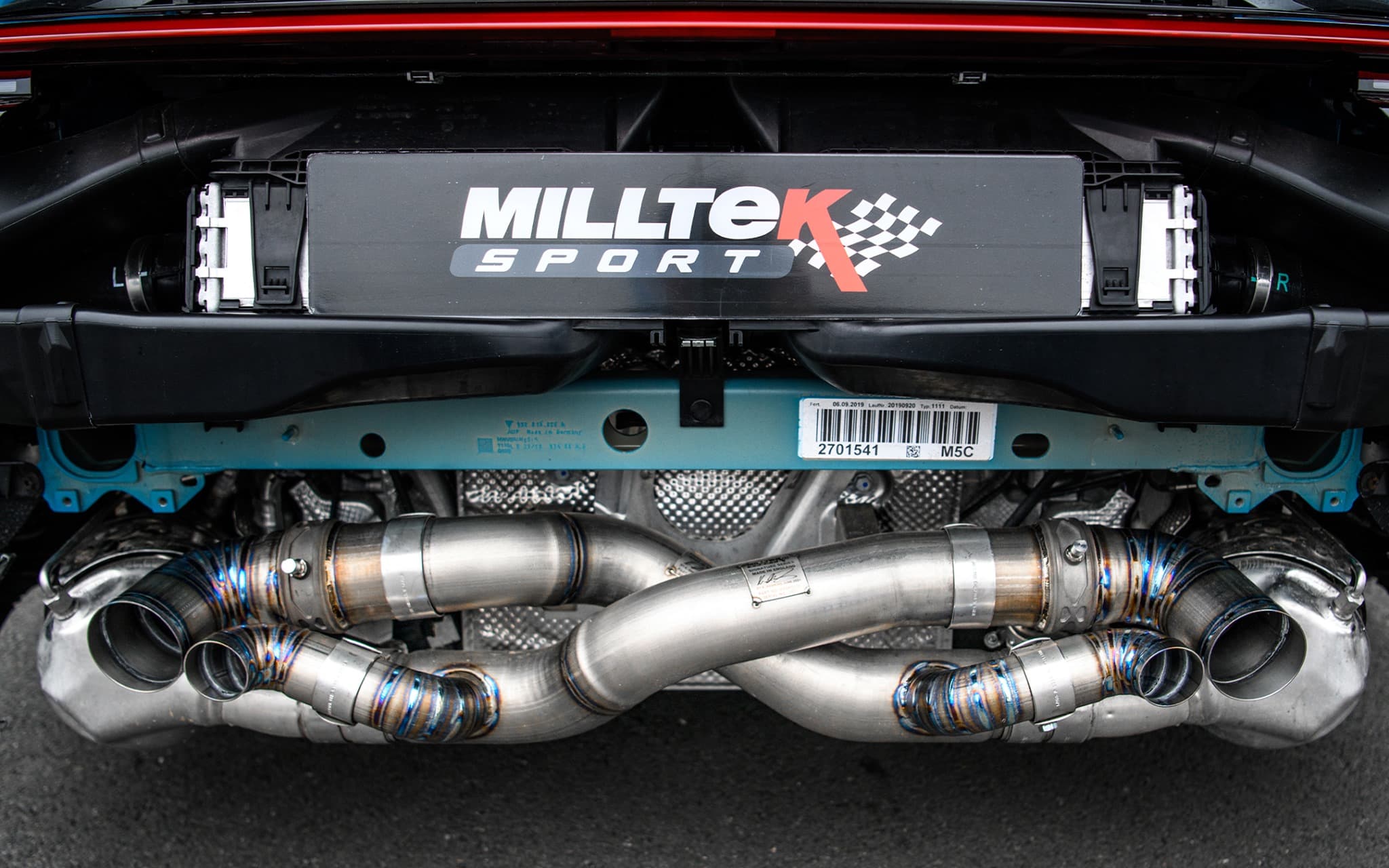 PORSCHE 911 - MILLTEK TITANIUM SPORTENDSCHALLDÄMPFER – Bild 2