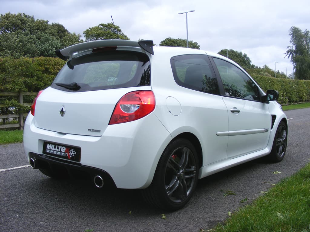 RENAULT CLIO 3 RS FACELIFT - MILLTEK DUPLEX SPORTAUSPUFF ANLAGE – Bild 2