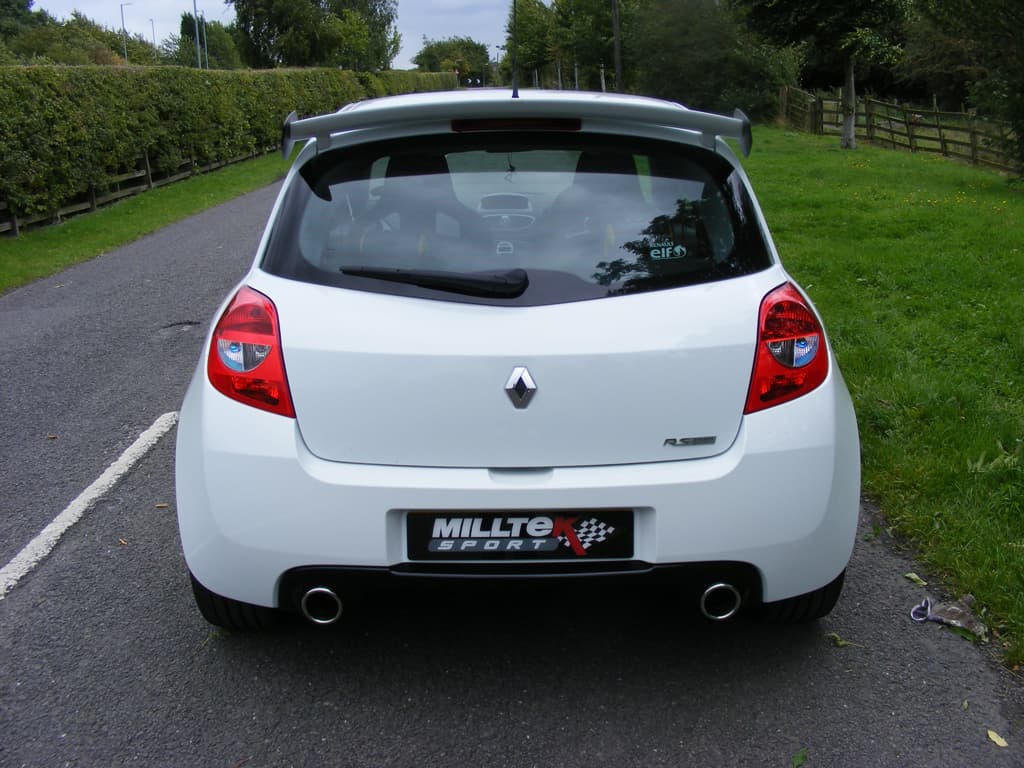 RENAULT CLIO 3 RS FACELIFT - MILLTEK DUPLEX SPORTAUSPUFF ANLAGE – Bild 3