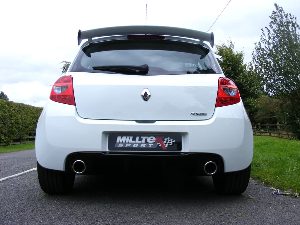 RENAULT CLIO 3 RS FACELIFT - MILLTEK DUPLEX SPORTAUSPUFF ANLAGE – Bild 4