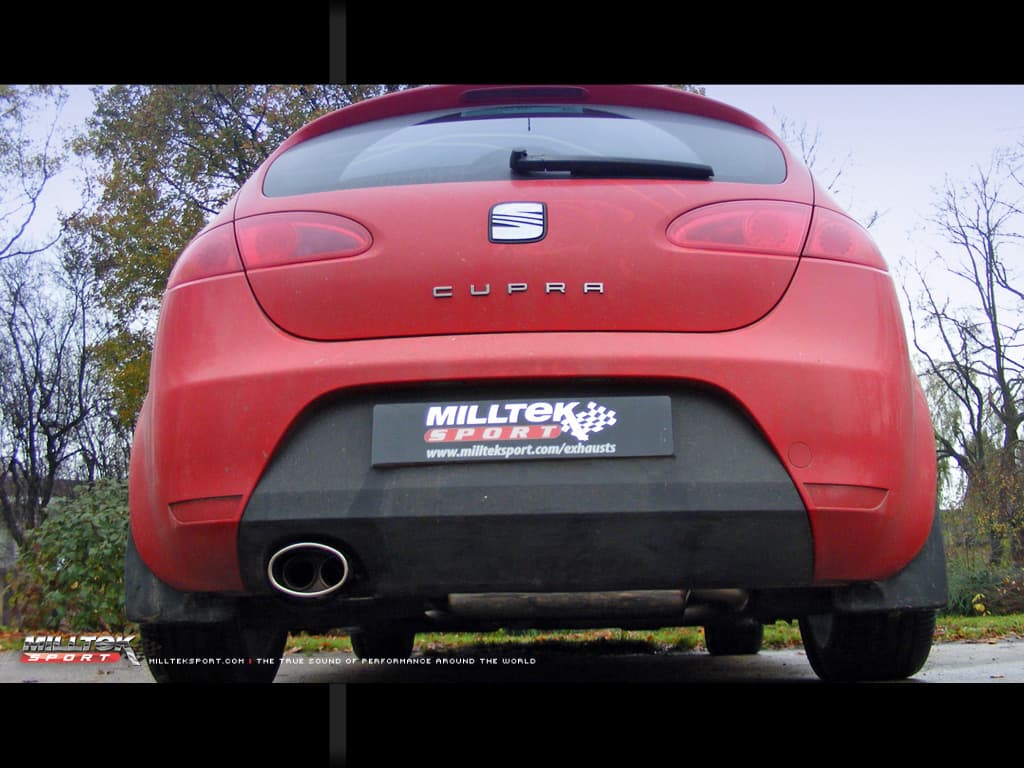 SEAT LEON CUPRA 310 - MILLTEK AUSPUFF ANLAGE AB KAT – Bild 3